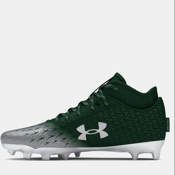 NEW Under Armour  Men\'s UA Spotlight 4 MC Football Cleats Green main image 7
